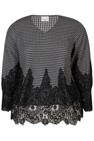 Bluse - Somi - Opal Grey - Zhenzi