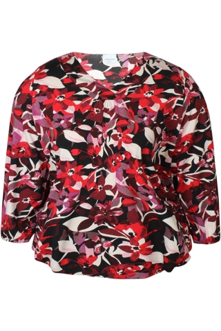 Bluse - Saki - Maroon - Zhenzi