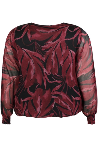 Bluse - Seya - Bordeaux - Zhenzi
