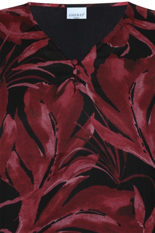 Bluse - Seya - Bordeaux - Zhenzi
