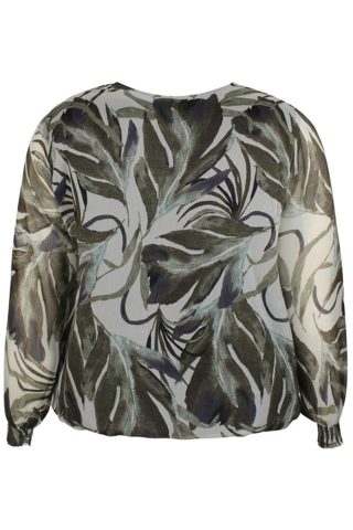 Bluse - Seya - Grøn - Zhenzi