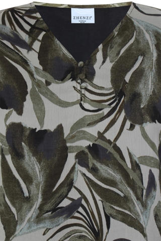 Bluse - Seya - Grøn - Zhenzi