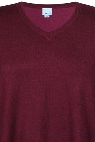 Tunika - Strik - Kogle 995 - Bordeaux - Zhenzi