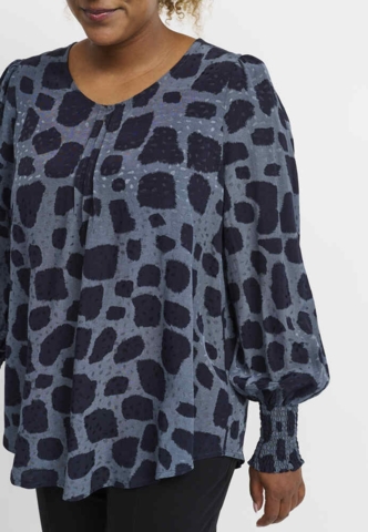 Bluse - PNDalvina - Steel Blue - Pont Neuf