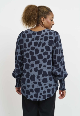 Bluse - PNDalvina - Steel Blue - Pont Neuf