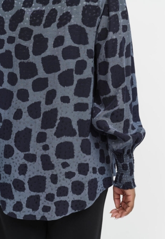 Bluse - PNDalvina - Steel Blue - Pont Neuf