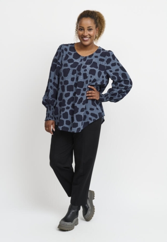 Bluse - PNDalvina - Steel Blue - Pont Neuf