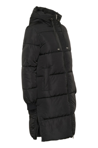 Frakke - KAnika - Black Deep - Kaffe