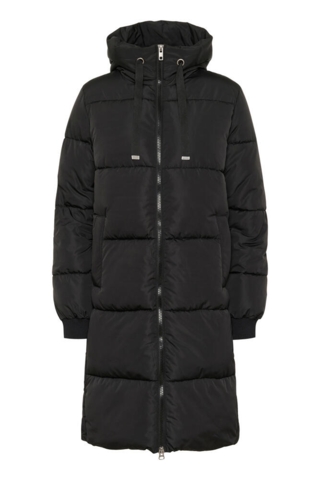 Frakke - KAnika - Black Deep - Kaffe