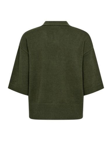 Cardigan - Strik - FQAlpi - Kombu Green - FREEQUENT