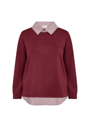 Bluse - WA-Sabina 63 - Bordeaux - Wasabi Concept