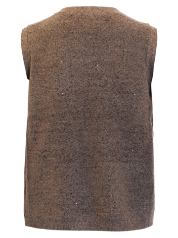 Vest - Strik - Pailletter - Signature