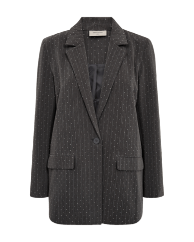 Blazer - FQWidy - Dark Grey Mel/Star Off-White - FREEQUENT
