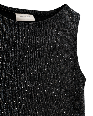 Top - FQViska - Black W. Silver - FREEQUENT