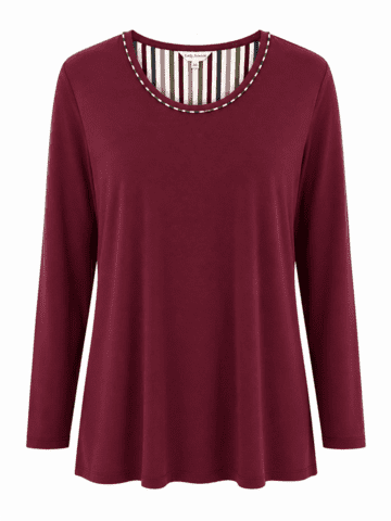 Pyjamas - 79-2494 - Plum - Lady Avenue