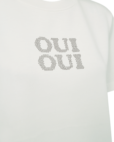 T-Shirt - FQMALAK - Star Off White - FREEQUENT