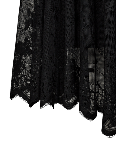 Nederdel - FQLALLY - Black - FREEQUENT