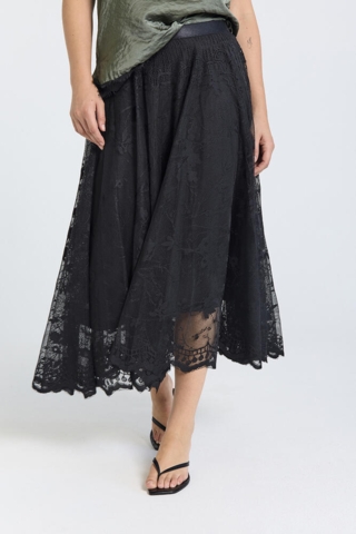 Nederdel - FQLALLY - Black - FREEQUENT