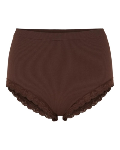 Trusser - Feline Rib Midi - Cioccolato - Tim & Simonsen