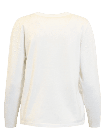 Pullover - Strik - Off White - Brandtex