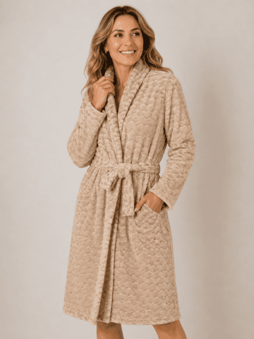 Morgenkåbe - 45203 - Beige - Trofé