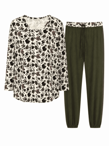 Pyjamas - 78-2492 - Forrest Flower - Lady Avenue