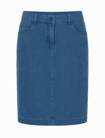 Nederdel - 219858 - Denim/Blå - Signature