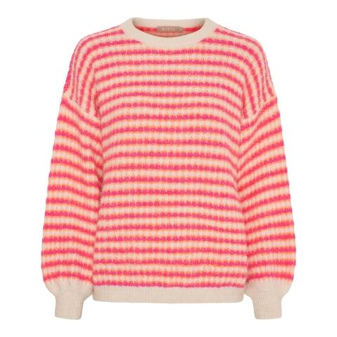 Pullover - Strik - Regitze - Fuxia/Orange - Marta du Château