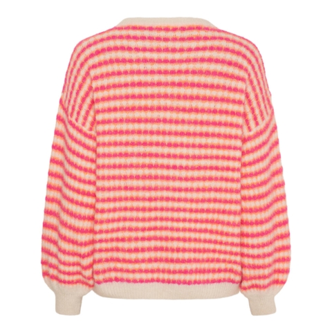 Pullover - Strik - Regitze - Fuxia/Orange - Marta du Château