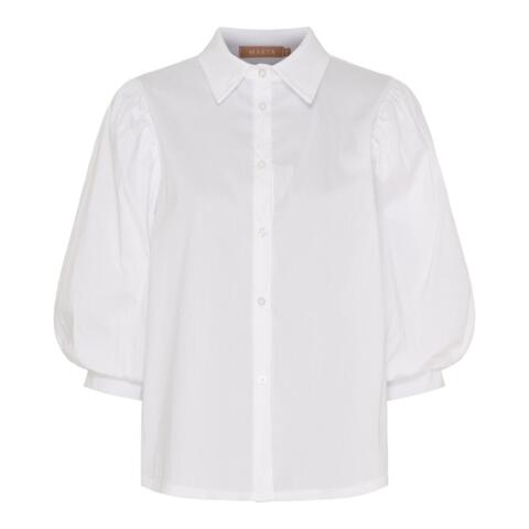 Skjorte - Aivory - Optical White - Marta du Château