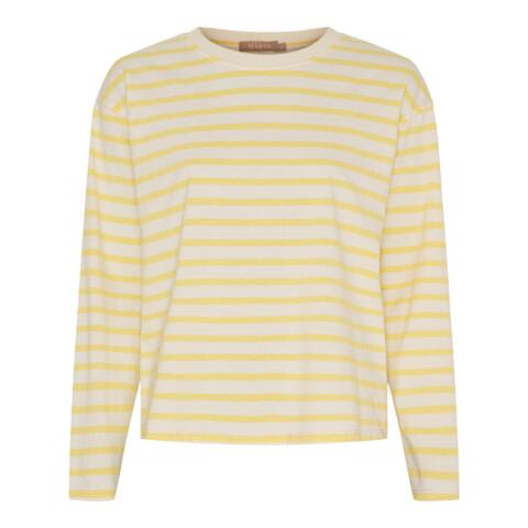 Langærmet T-shirt - Kara - Yellow - Marta du Château