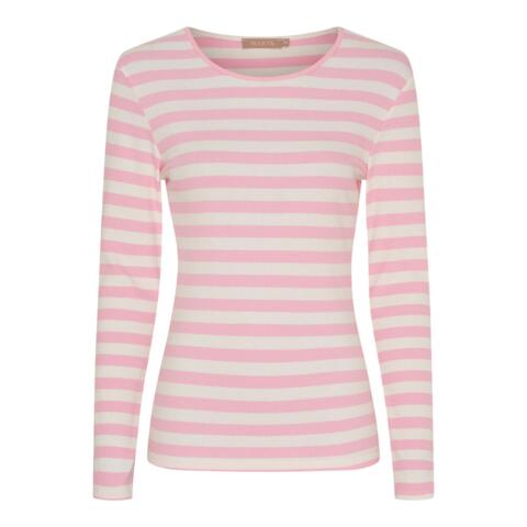 Langærmet T-shirt - Begonia - Confetto - Marta du Château