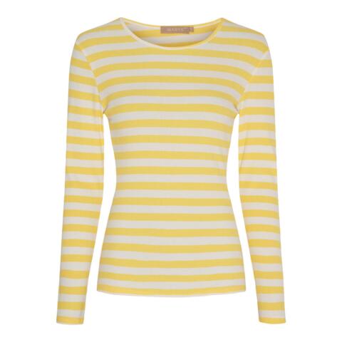 Langærmet T-shirt - Begonia - Giallo - Marta du Château