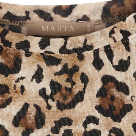 Langærmet T-shirt - Elissa - Camello - Marta du Château