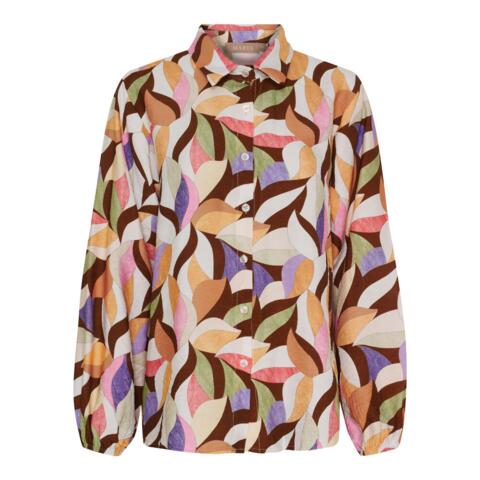 Skjortebluse - Multifarvet - Marta
