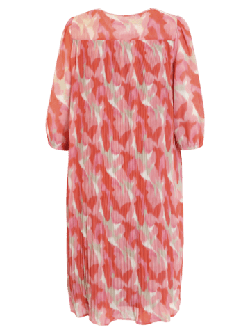 Kjole - Mønster - Koral/Rosa - Brandtex