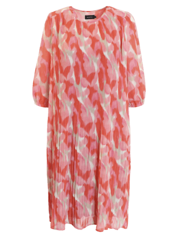 Kjole - Mønster - Koral/Rosa - Brandtex