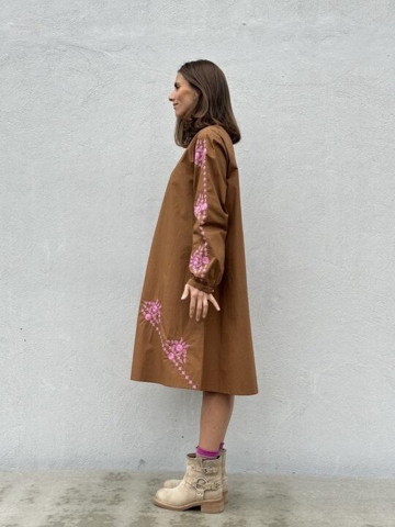 Kjole - Berlin - Nougat - Gaspar