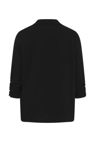 Blazer - KCpheolo 3/4 sleeve - Black Deep - KAFFE Curve