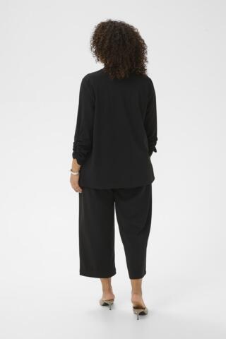 Blazer - KCpheolo 3/4 sleeve - Black Deep - KAFFE Curve