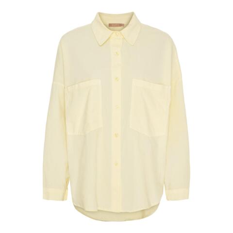 Fløjlsskjorte - Coline - Yellow - Marta du Château
