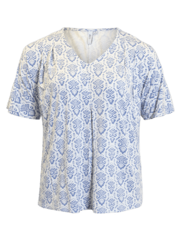 T-shirt - 219986 - Lyseblå/Hvid - CISO