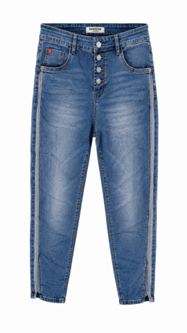 Jeans - KM2501 - Blå - Karostar