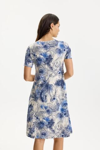 Kjole - Lucy - Blue - IN FRONT