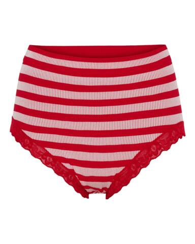 Trusser - ISA Stripe Midi - Rosso - Tim & Simonsen