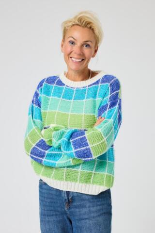 Pullover - Strik - Ro på Blue - LENE Beier X Lind