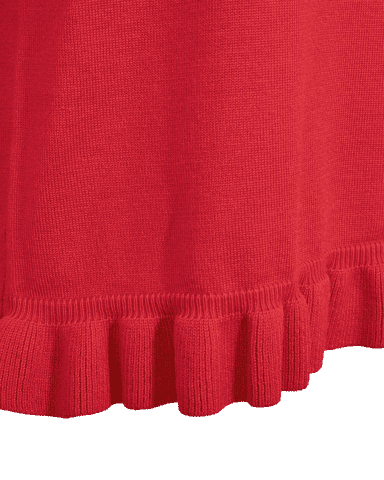 Strik - FQKatie pullover - True Red - Freequent