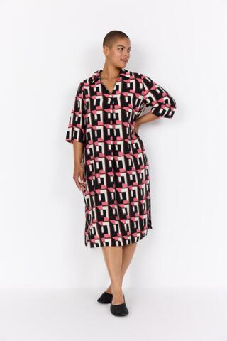 Kjole - WA-Sarena 3 - Rosa/Brun - Wasabi Concept