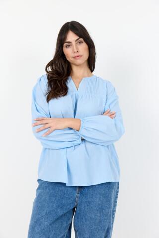 Skjorte - WA-Mary 7 - Lyseblå - Wasabi Concept