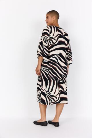 Kjole - WA-Salma 4 - Brun/Sort - Wasabi Concept